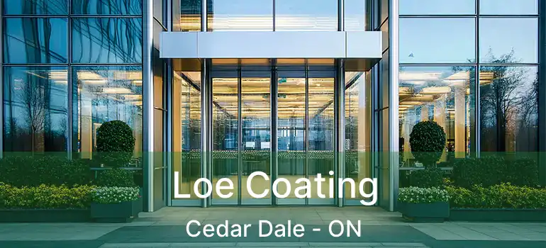  Loe Coating Cedar Dale - ON