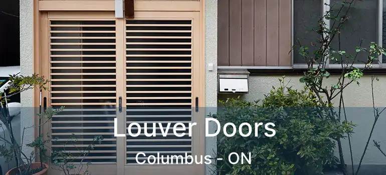  Louver Doors Columbus - ON