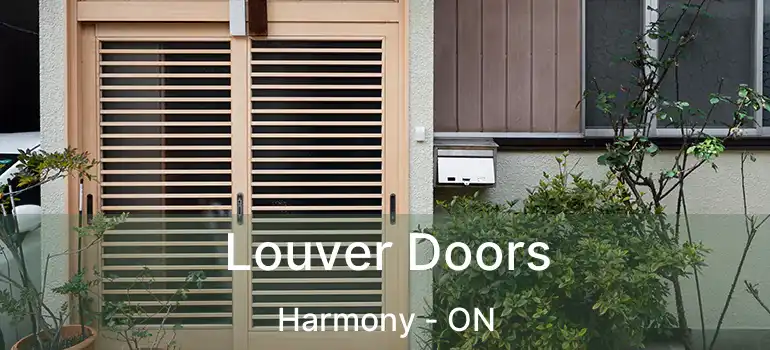 Louver Doors Harmony - ON