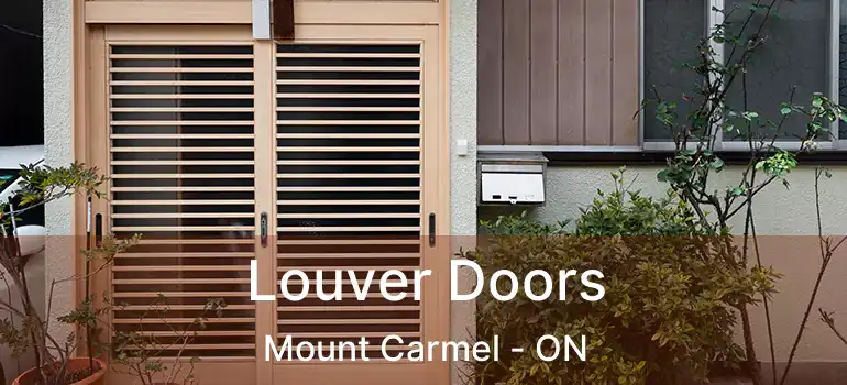 Louver Doors Mount Carmel - ON