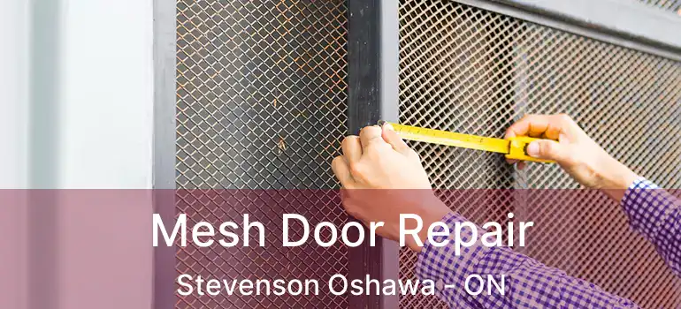  Mesh Door Repair Stevenson Oshawa - ON