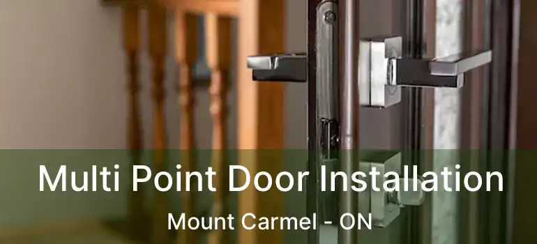  Multi Point Door Installation Mount Carmel - ON