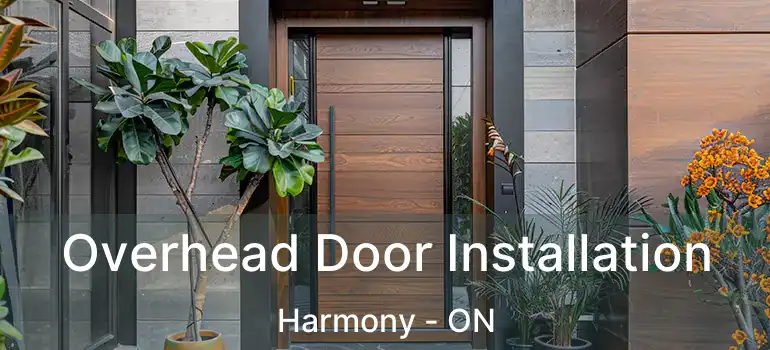  Overhead Door Installation Harmony - ON