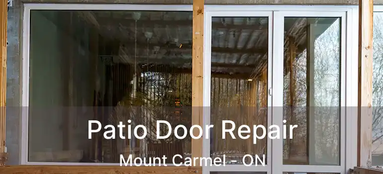 Patio Door Repair Mount Carmel - ON