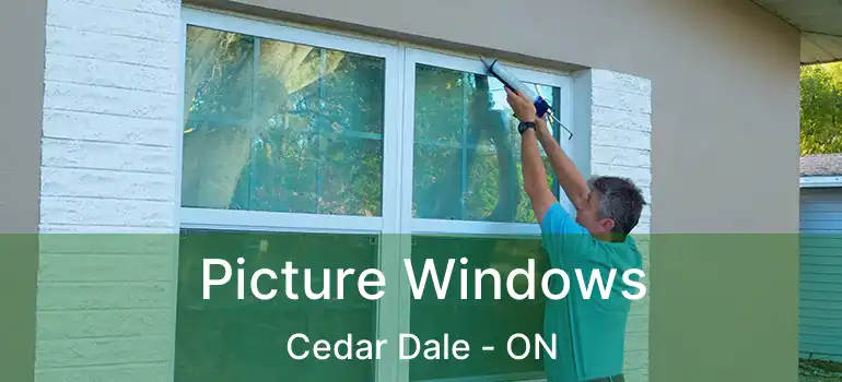 Picture Windows Cedar Dale - ON