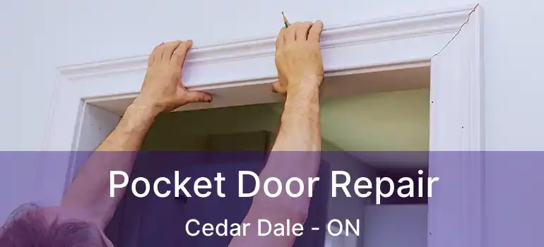 Pocket Door Repair Cedar Dale - ON