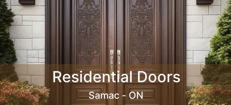 Residential Doors Samac - ON