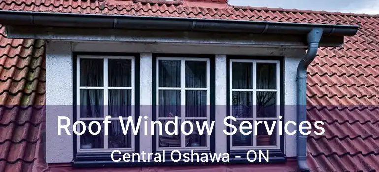 Roof Window Services Central Oshawa - ON