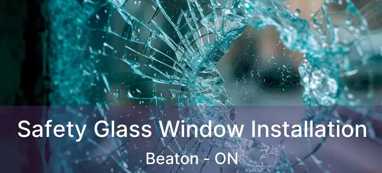  Safety Glass Window Installation Beaton - ON