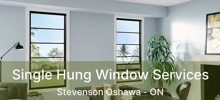  Single Hung Window Services Stevenson Oshawa - ON