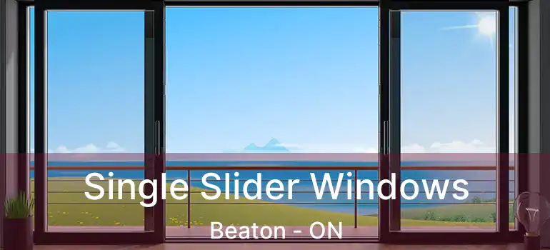  Single Slider Windows Beaton - ON