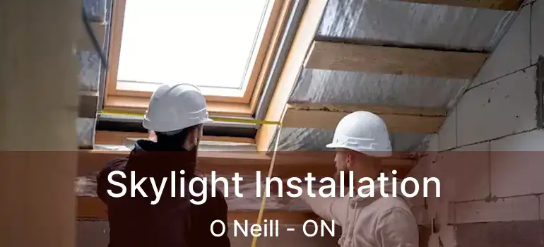 Skylight Installation O Neill - ON