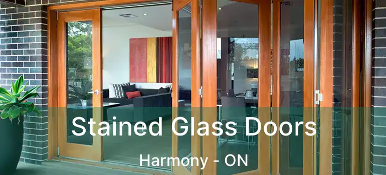  Stained Glass Doors Harmony - ON