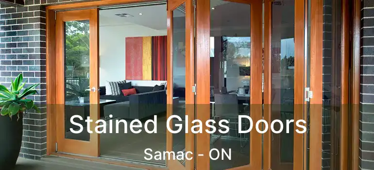  Stained Glass Doors Samac - ON