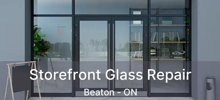  Storefront Glass Repair Beaton - ON
