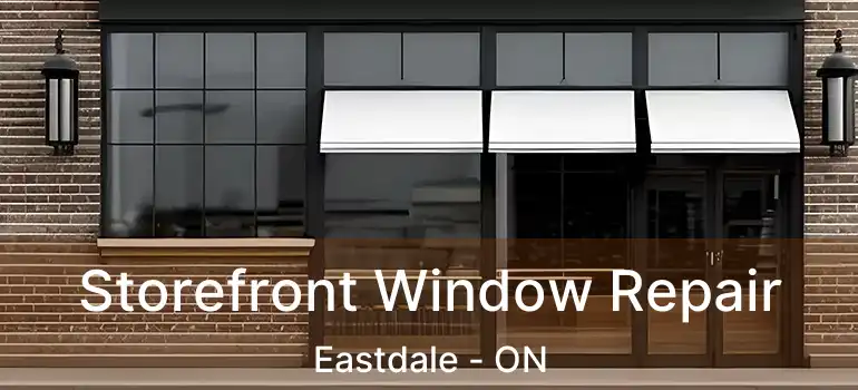 Storefront Window Repair Eastdale - ON