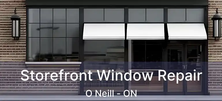  Storefront Window Repair O Neill - ON
