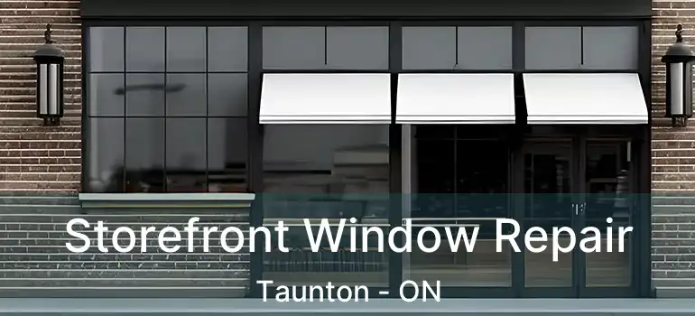  Storefront Window Repair Taunton - ON