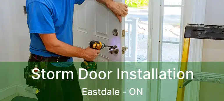 Storm Door Installation Eastdale - ON