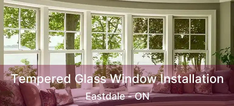  Tempered Glass Window Installation Eastdale - ON