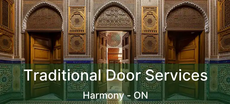 Traditional Door Services Harmony - ON