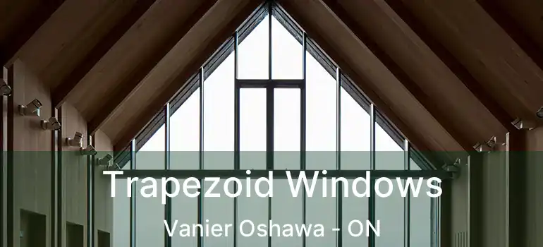  Trapezoid Windows Vanier Oshawa - ON