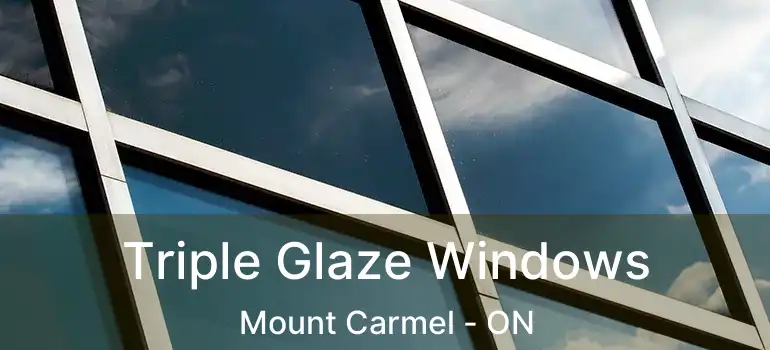  Triple Glaze Windows Mount Carmel - ON