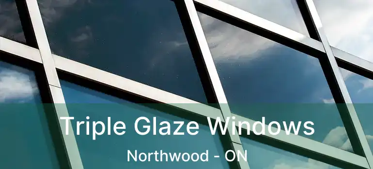  Triple Glaze Windows Northwood - ON