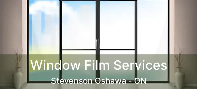  Window Film Services Stevenson Oshawa - ON