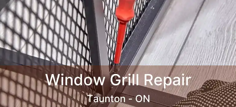  Window Grill Repair Taunton - ON