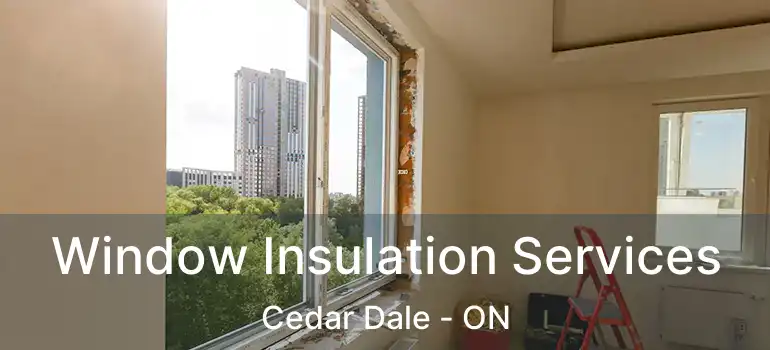  Window Insulation Services Cedar Dale - ON