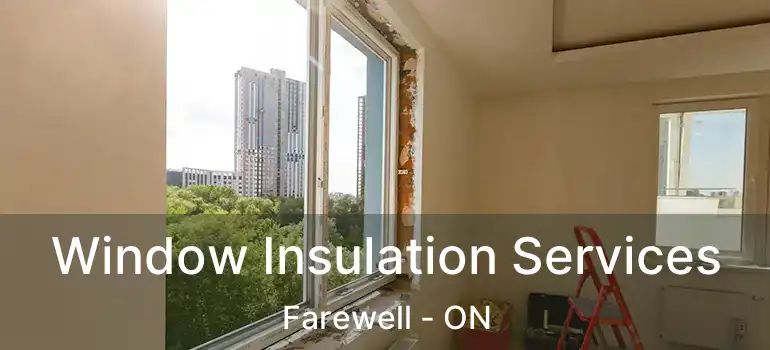  Window Insulation Services Farewell - ON