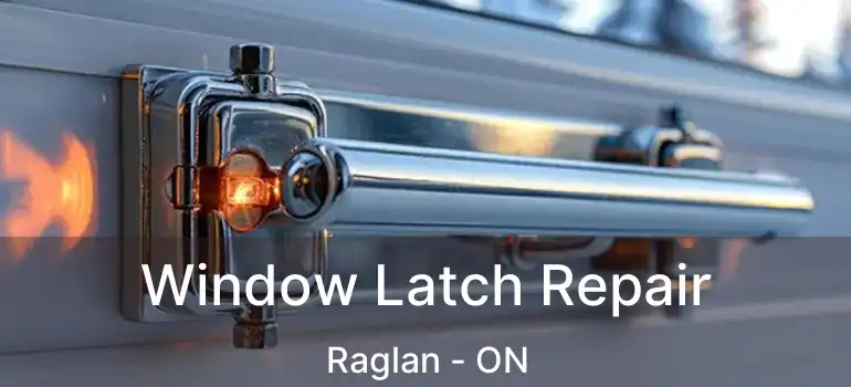  Window Latch Repair Raglan - ON