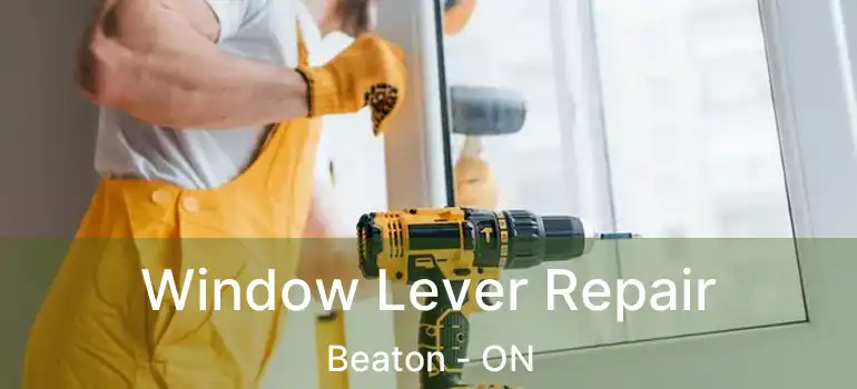 Window Lever Repair Beaton - ON