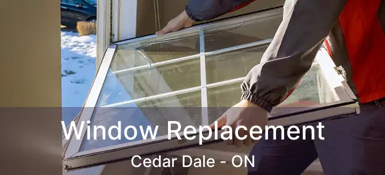 Window Replacement Cedar Dale - ON