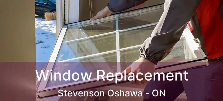  Window Replacement Stevenson Oshawa - ON