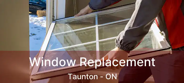 Window Replacement Taunton - ON