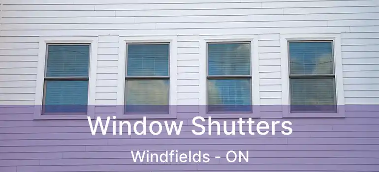  Window Shutters Windfields - ON