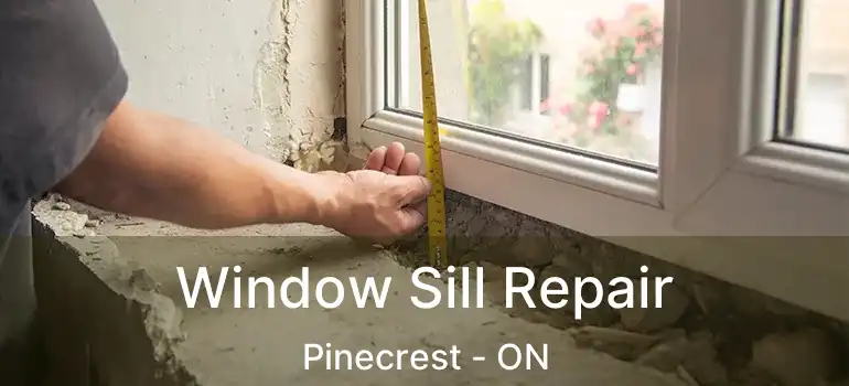  Window Sill Repair Pinecrest - ON
