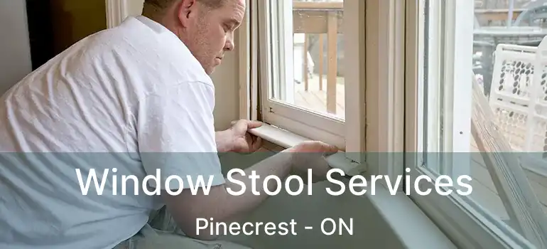 Window Stool Services Pinecrest - ON