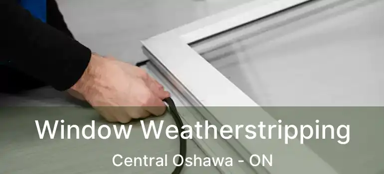  Window Weatherstripping Central Oshawa - ON