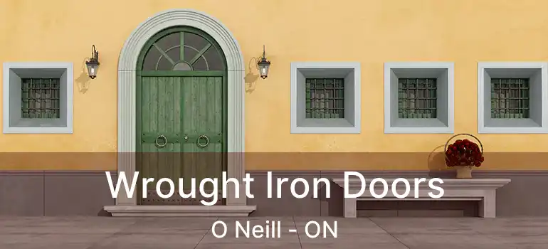 Wrought Iron Doors O Neill - ON